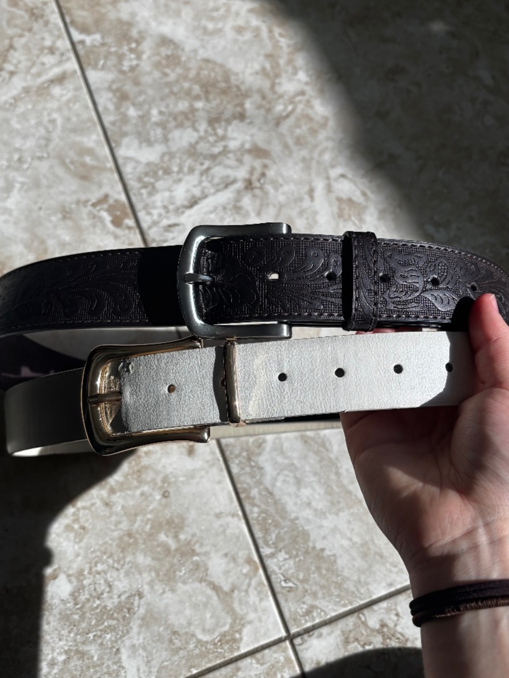 2 Amazon belts